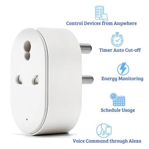 Smart 16A WiFi Power Plug 3 Pin Smart Plug Switch Smart Socket Price in Pakistan features