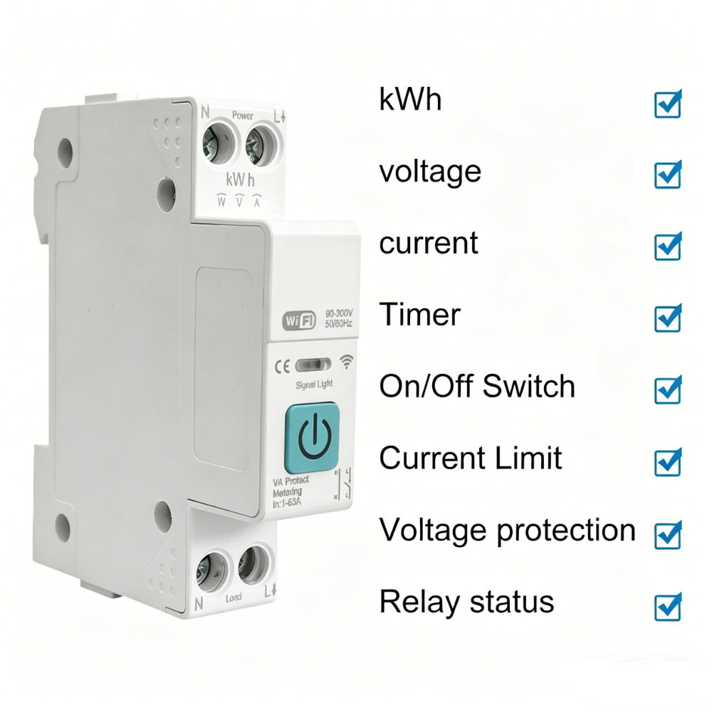 63A 1P+N Breaker 3 63A 1P+N Breaker